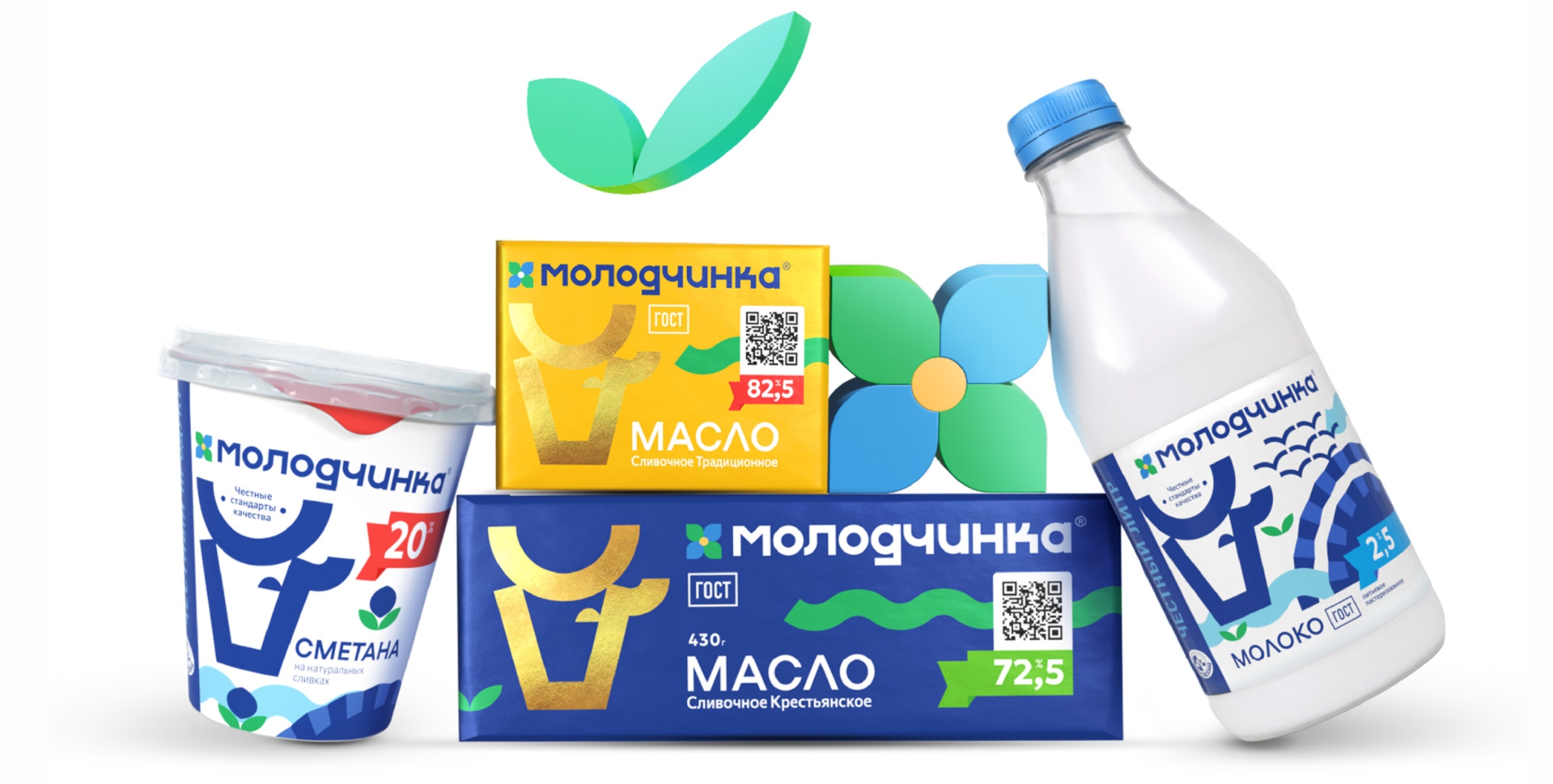 дизайн упаковки молока