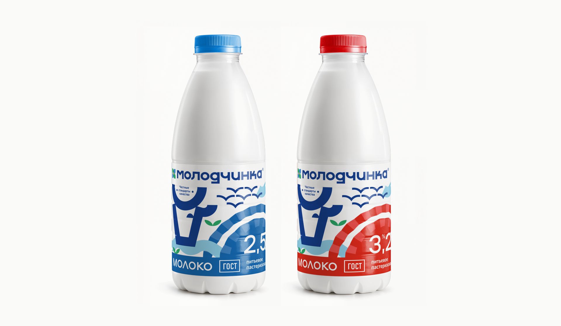 Молодчинка. Разработка бренда и упаковки молока
